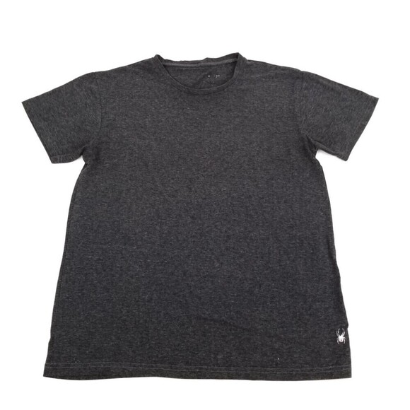 Spyder Gray Athletic Short Sleeve Shirt - Picture 1 of 5